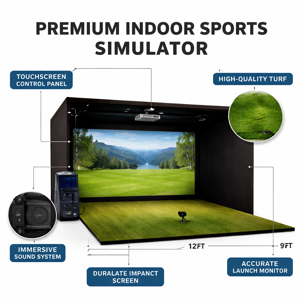 OmniPlay QuadSport Virtual Arena System