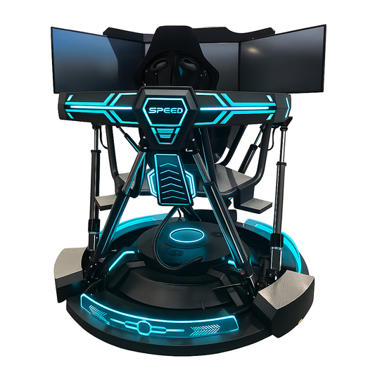 NeonVector Apex-XR Motion Racing Simulator